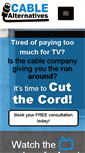Mobile Screenshot of cablealternatives.com
